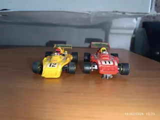 2 Coches Scalextric F1 Ferrari Antiguos