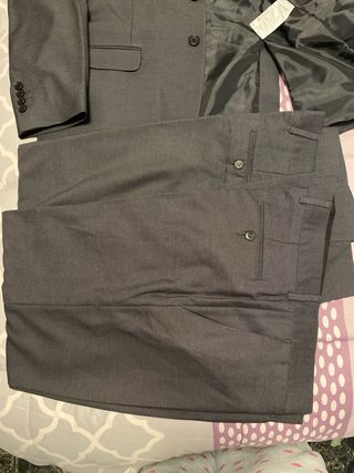 Traje chaqueta y 2 pantalones Ekinsa gris