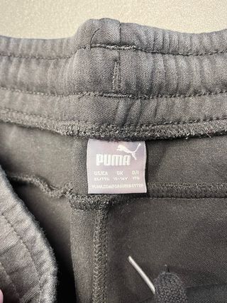 Pantalones Chandal Puma negros Talla 15-16