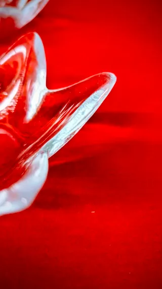 Ciotolina decorativa in vetro a forma di stella