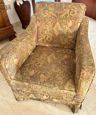 2 Sillones Sueco Individual Madera Roble