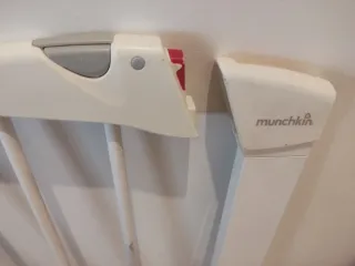 Puerta valla seguridad infantil metal