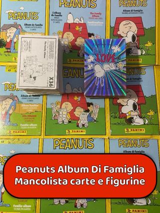 Peanuts Album Di Famiglia Mancolista Figurine