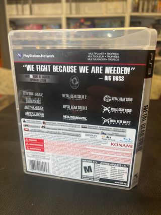 Metal Gear Solid: The Legacy Collection PS3