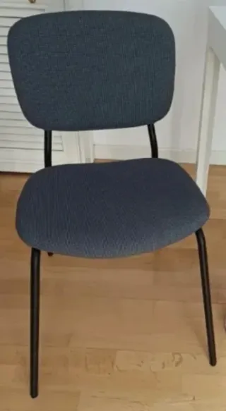 2 Sillas Karljan Ikea Tela y Metal