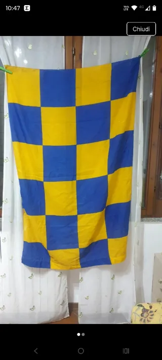 Bandiera Modena Giallo Blu