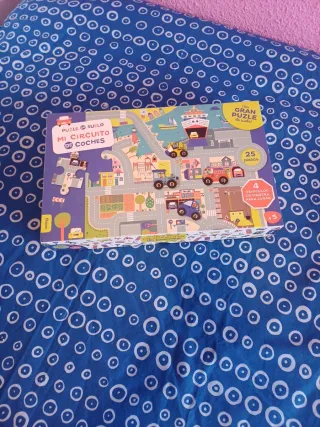 Puzzle Suelo Mi Circuito de Coches