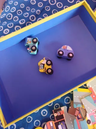 Puzzle Suelo Mi Circuito de Coches