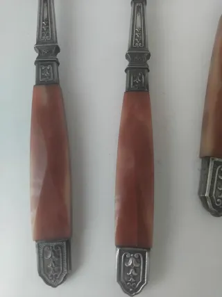 Cubertería servicio vintage 5 piezas