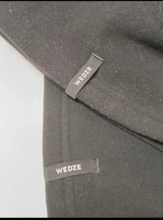 Gorro y braga polar Decathlon negros