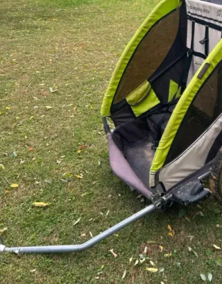Carro remolque bici perros niños
