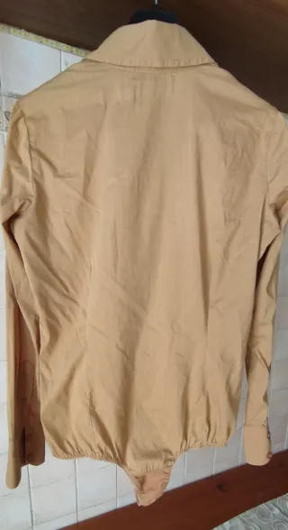Bellissimo body camicia donna beige