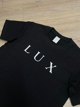 Camiseta Lux Negra Talla S