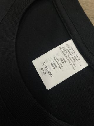 Camiseta Lux Negra Talla S