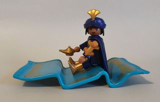 Playmobil Aladino con Alfombra Mágica