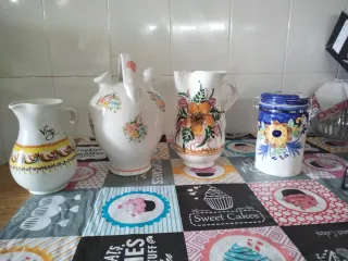 Conjunto Cerámica Decorativa