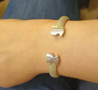 Pulsera Tous Plata Oso