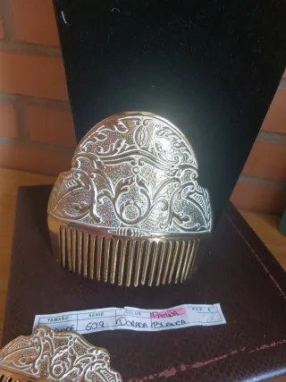 Peinetas Fallera Huertana Doradas Niña