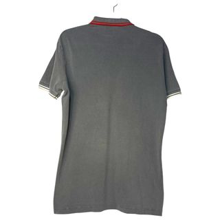 Polo Fred Perry Gris Detalles Rojo/Blanco