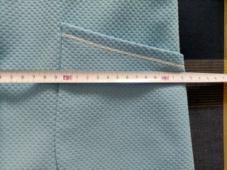 Bata azul talla  M para hospital o casa