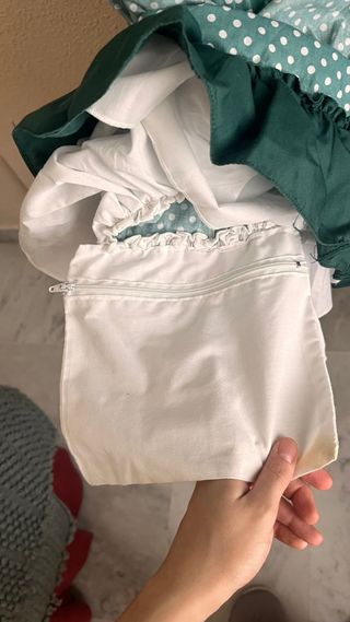 Traje Flamenca Verde Lunares