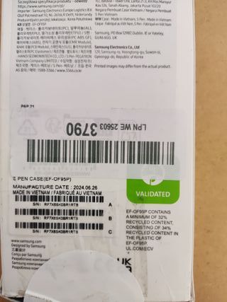 Funda Samsung S EF-OF95P con S Pen para Galaxy
