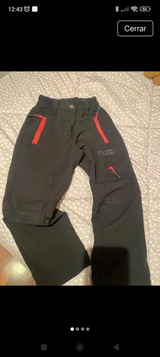 Pantalón de Monte Sneak Peak Negro. Talla 4