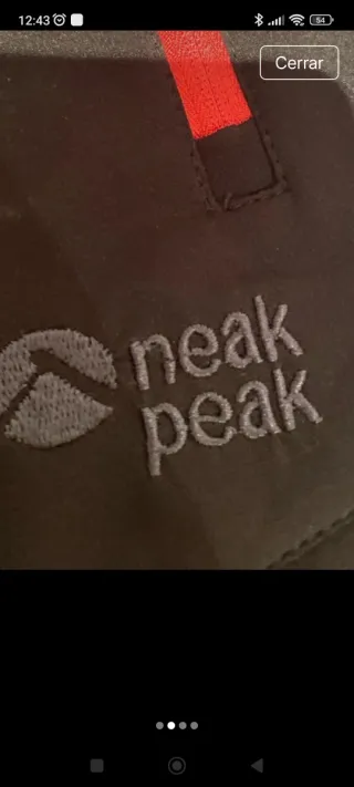 Pantalón de Monte Sneak Peak Negro. Talla 4