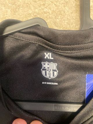 Camiseta FC Barcelona Negra Talla XL