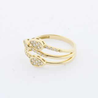 Anillo oro 18k con brillantes