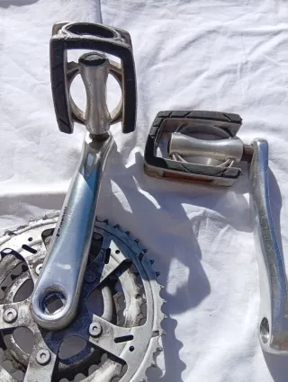 Guarnitura Tripla Prowheel 170mm + Pedali P.Q.