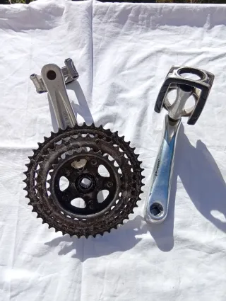 Guarnitura Tripla Prowheel 170mm + Pedali P.Q.