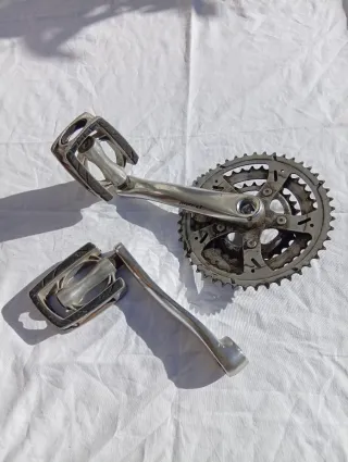 Guarnitura Tripla Prowheel 170mm + Pedali P.Q.