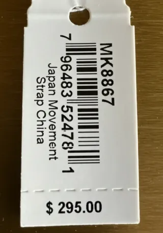 Reloj Michael Kors Dorado MK8867 MIYOTA