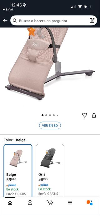 Hamaca para bebé nueva