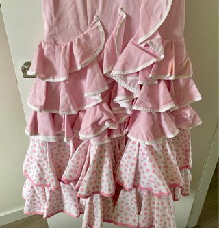 Traje de Gitana Rosa