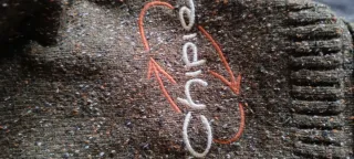 Jersey Chipie vintage marrón