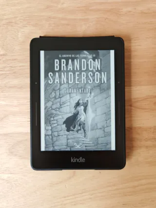 Kindle Voyage Ebook WiFi Negro (blanco y negro)