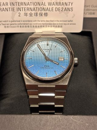 Tissot PRX Powermatic 80 Blue gradient- A estrenar