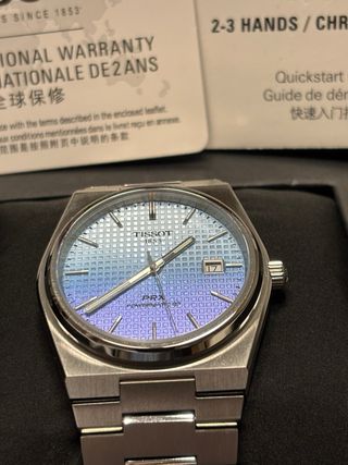 Tissot PRX Powermatic 80 Blue gradient- A estrenar