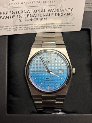 Tissot PRX Powermatic 80 Blue gradient- A estrenar