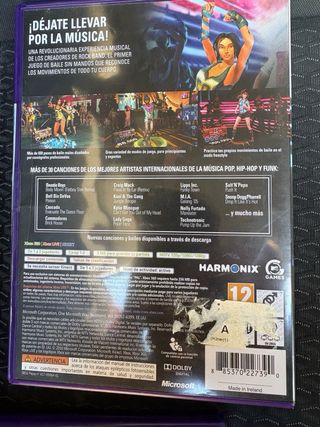 Dance Central 1 y 2 Xbox 360 Kinect