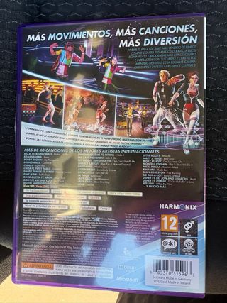 Dance Central 1 y 2 Xbox 360 Kinect