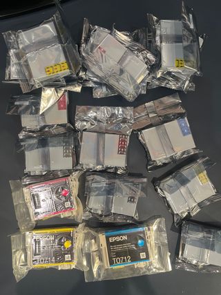 Cartuchos Epson T0712/13/14 22 en Total