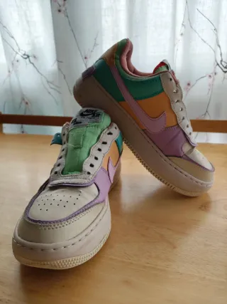 Nike Air Force Shadow Ivory Multicolor