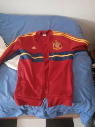 Chaqueta Adidas España Fútbol Roja