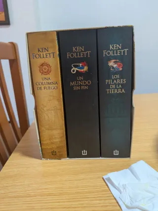 Trilogía Los pilares de la Tierra (pack con Los 3