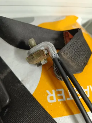 Cinto traseiro do meio vw polo 6n