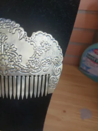 Peineta Fallera Huertana Dorada