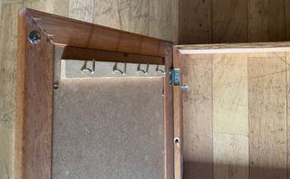 Tapa cuadro luz madera